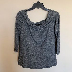 NWOT APT 9 off shoulder top sz L